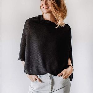 Amma Cocoon 7 in 1 nursing cover- Black